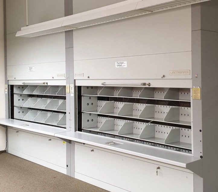 Umlaufregal Kardex Industriever 250 refurbished, neulackiert und gereinigt