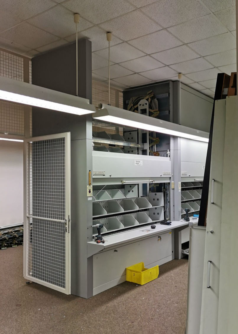 Kardex Umlaufregal Typ 120 Reparatur